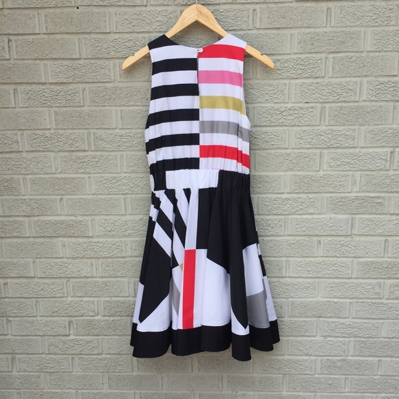 NEW Milly Lola Nautical Print Fit & Flare Dress - Picture 7 of 8